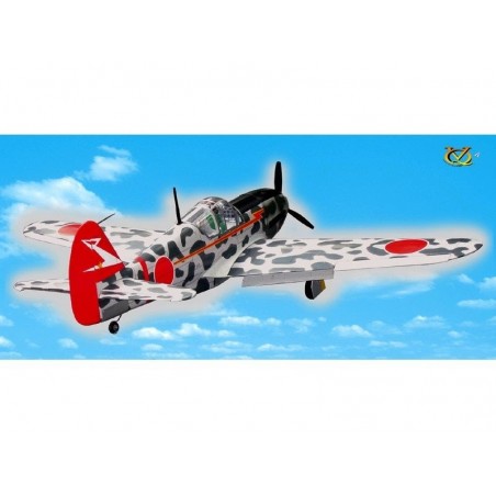 Warbirds RC - Modello VQ Kawasaki HIEN 1.57m - FLASH RC