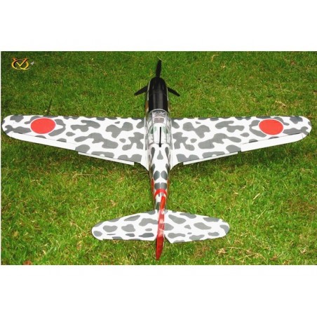 Warbirds RC - Modelo VQ Kawasaki HIEN 1.57m - FLASH RC
