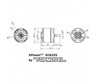 Indoor - XPower XC6325/12 F3A 563g KV228 - FLASH RC 2