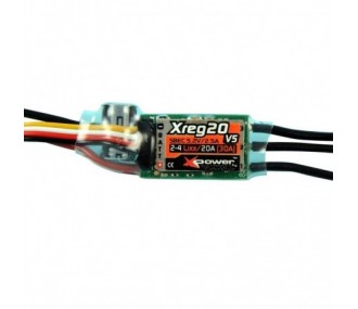 Brushless - Controllore XPower XREG20 V5 - FLASH RC