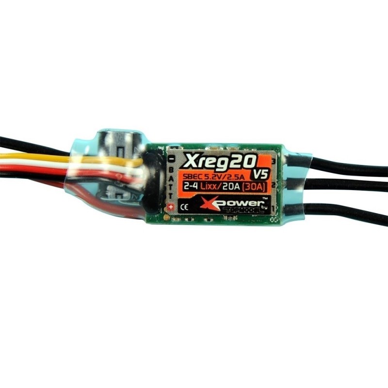 Brushless - Controleur XPower XREG20 V5 - FLASH RC