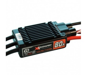 Brushless - Controllore XPower XREG80 V5 - FLASH RC