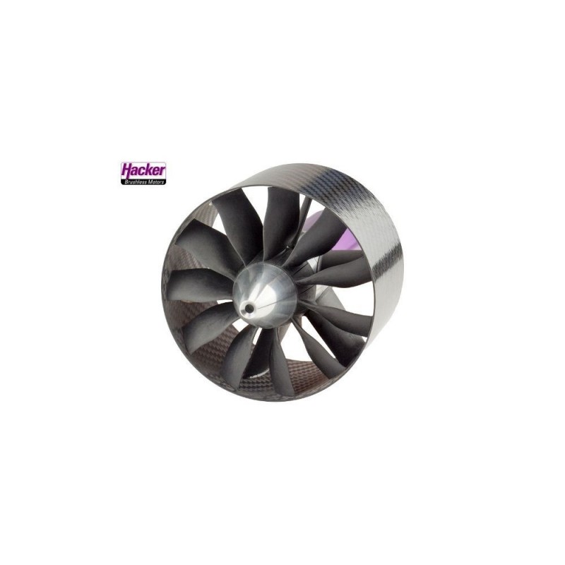 Turbine - Hacker Stream Fan 120mm 700kV (10-12S Lipo - 6.6Kg - 8.8kg spinta) - FLASH RC