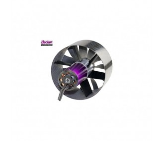 Turbinas - Hacker Stream Fan 120mm 700kV (10-12S Lipo - 6.6Kg - 8.8kg empuje) - FLASH RC 2