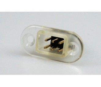 Connexions rapides d'ailes - Support pour prise JR avec flanc à visser (10 pcs) - FLASH RC