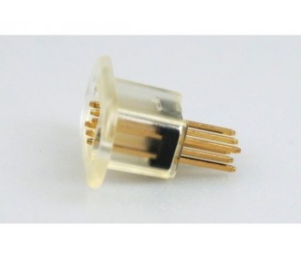 Conectores rápidos Wing - Soporte de enchufe JR con panel lateral atornillable (10 uds.) - FLASH RC 2