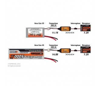 Switch Bec - XPower SVR3-7V Switching Voltage - FLASH RC 2