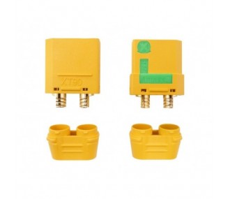 Presa XT30/XT60/XT90 - Presa XT90-S M/F (1 coppia) Anti Spark Amass - FLASH RC