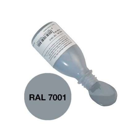 Epoxid-Farbpasten - Epoxid-Farbpaste Grau (RAL 7001) 50g R&G - FLASH RC