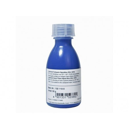 Pâtes epoxy colorantes - Pâte époxy colorante bleu (RAL 5005) 50g R&G - FLASH RC