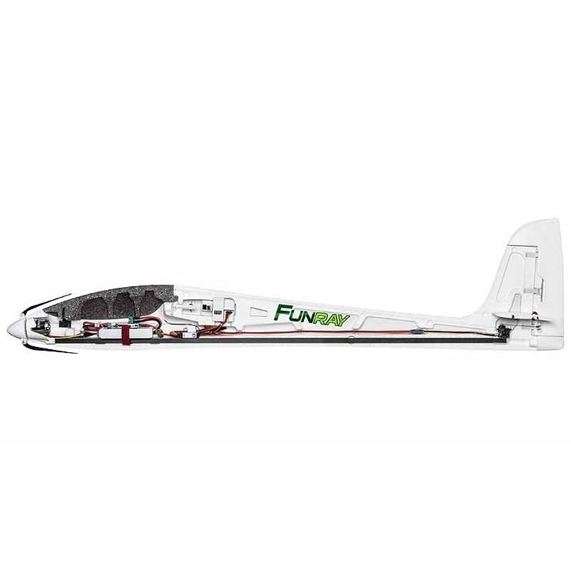 Motoplaneurs RC - Kit Funray Multiplex 2,0m quadroflap - FLASH RC