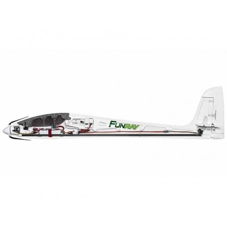 Motoplaneurs RC - Kit Funray Multiplex 2,0m quadroflap - FLASH RC