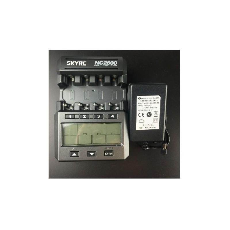 Caricabatterie - Caricabatterie AA/AAA NC2600 12V/220V SKYRC - FLASH RC
