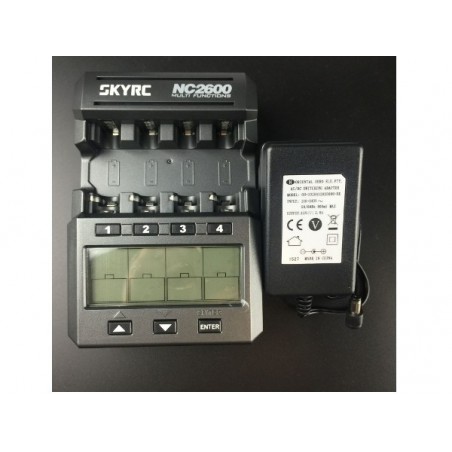 Chargers - Battery Charger AA/AAA NC2600 12V/220V SKYRC - FLASH RC