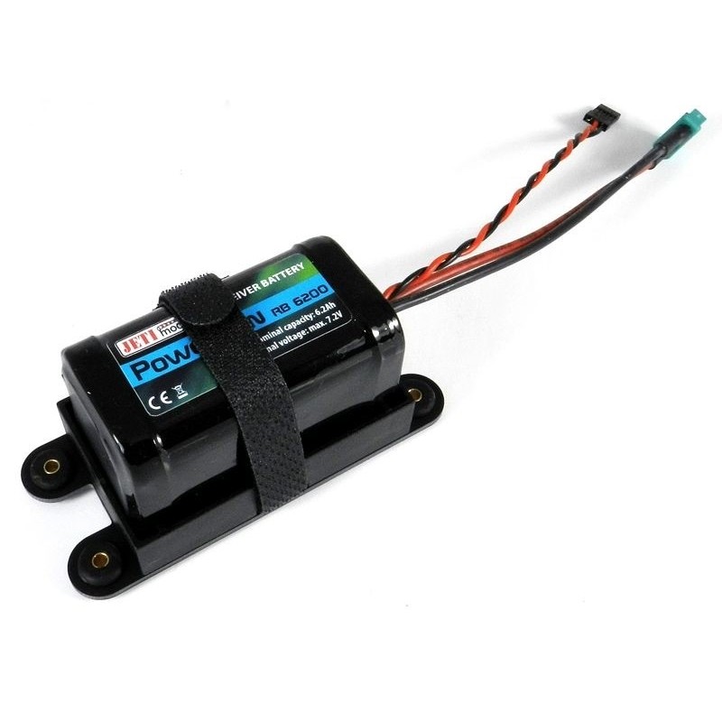 Batterie ricevitore - Batteria Rx LiIon 2S 7.2V 6200mAh Jeti - FLASH RC