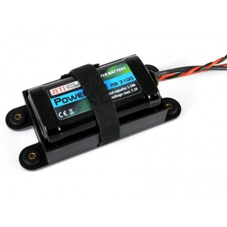 Receiver batteries - Rx LiIon 2S 7.2V 3100mAh Jeti battery - FLASH RC