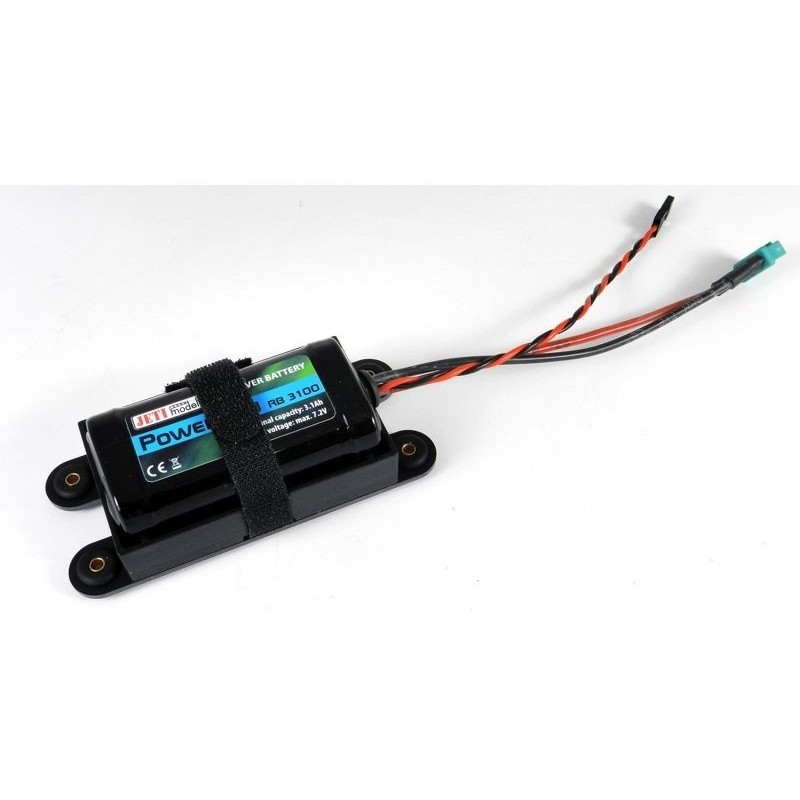 Batterie ricevitore - Batteria Rx LiIon 2S 7.2V 3100mAh Jeti - FLASH RC
