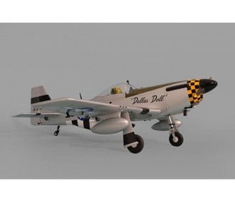 Warbirds RC - Modelo Phoenix P-51 Mustang Gris/Verde 50-60cc GP/EP ARF 2.19m - FLASH RC