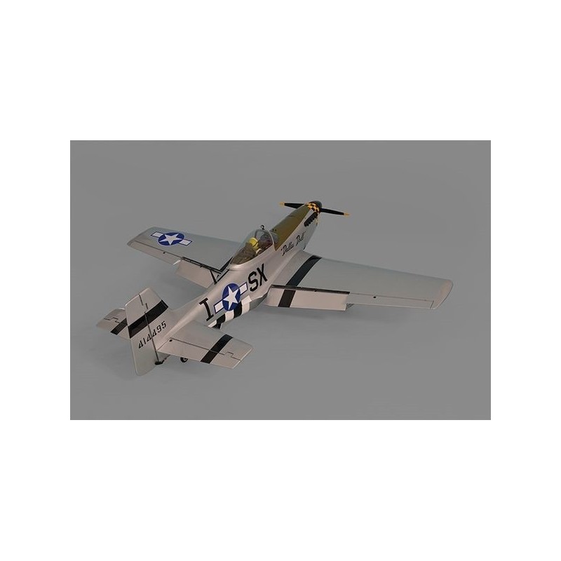 Avion Phoenix Model P-51 Mustang gris/vert 50-60cc GP/EP ARF 2.19m - FLASH RC