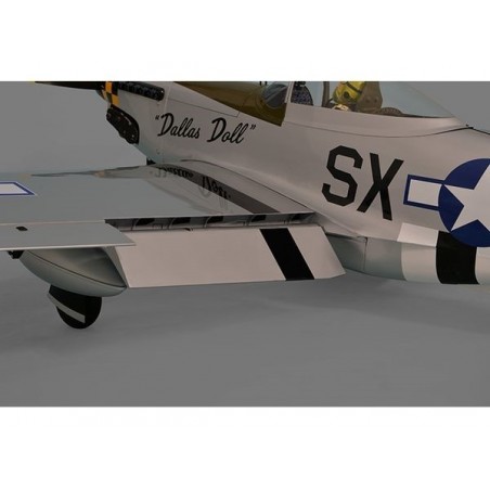 Warbirds RC - Flugzeug Phoenix Model P-51 Mustang grau/grün 50-60cc GP/EP ARF 2.19m - RC FLASH