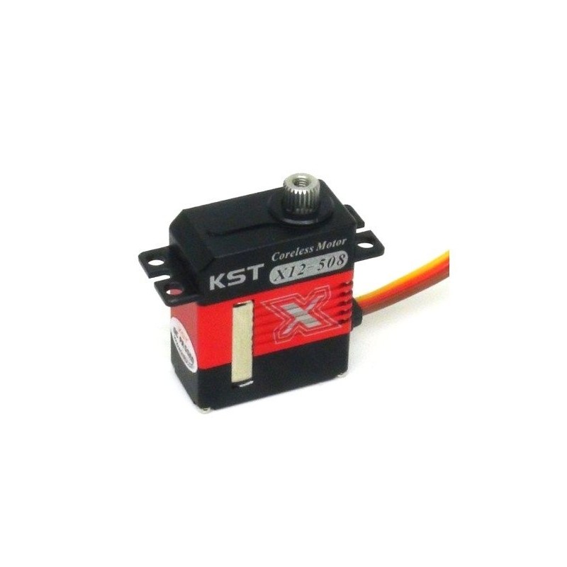 Servo mini KST X12-508 HV (20g, 6.2kg.cm, 0.07s/60°) - FLASH RC
