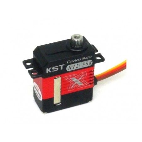 Servos - Servo mini KST X12-508 HV (20g, 6.2kg.cm, 0.07s/60°) - FLASH RC
