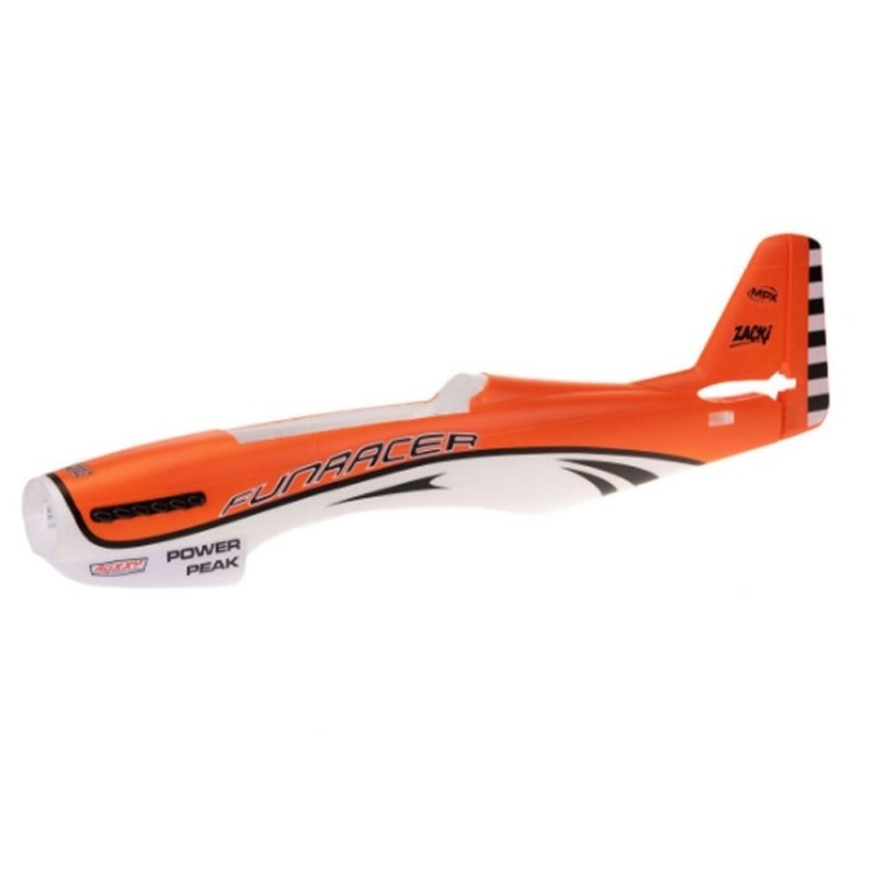 Fuselage FunRacer Orange sans Servos / Motor / ESC Multiplex - FLASH RC