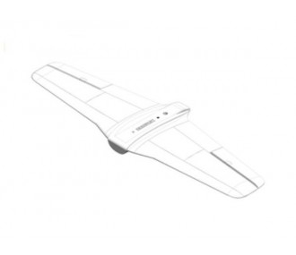 Wings - White Funracer Wings Set without Multiplex Servos - FLASH RC
