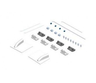 Herrajes (piezas) - Juego de piezas pequeñas y accesorios de enganche para Multiplex FunRacer - FLASH RC