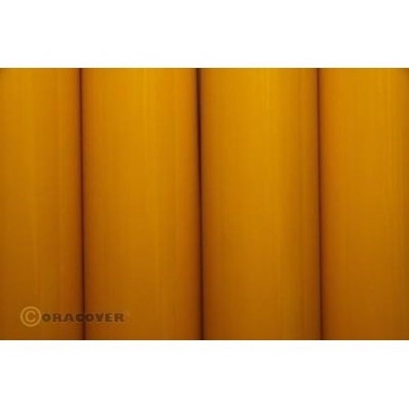 Schrumpfbare Bespannung - ORASTICK Scale gelb orange 2m - FLASH RC