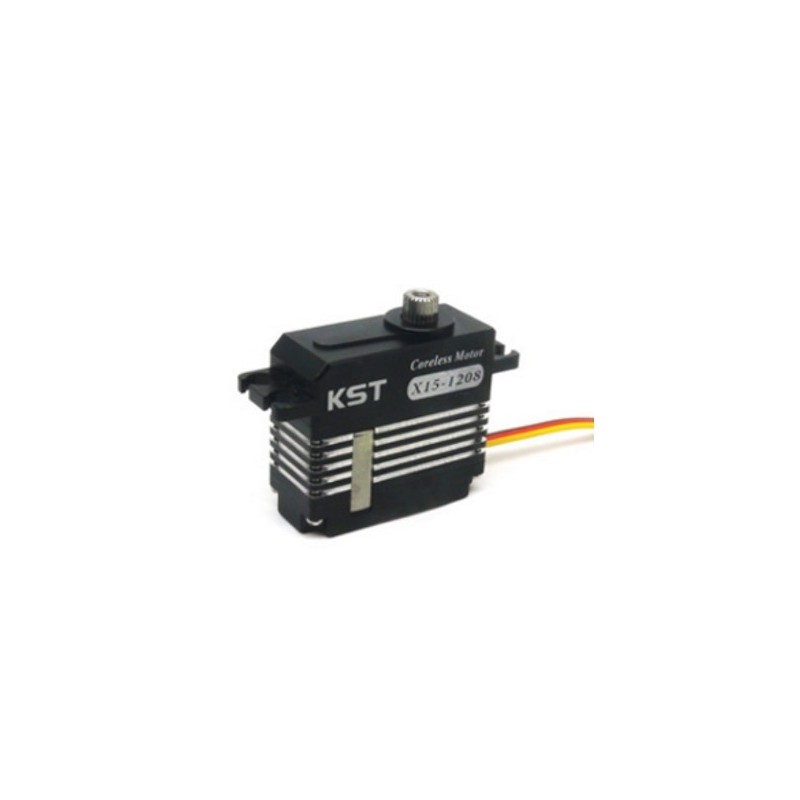 Servos - Mini-Servo KST X15 -1208 HV 15mm (40g, 13.5kg.cm, 0.07s/60°) - FLASH RC