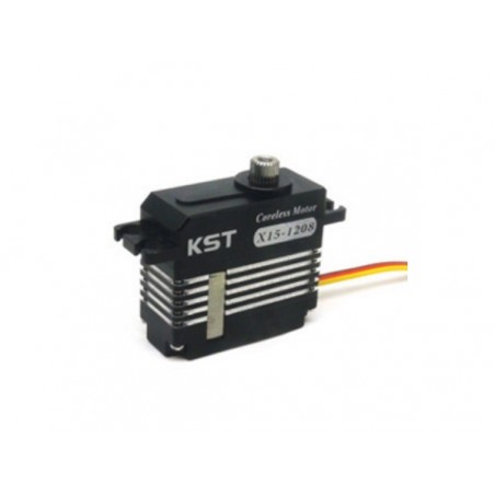 Servos - Servo mini KST X15 -1208 HV 15mm (40g, 13.5kg.cm, 0.07s/60°) - FLASH RC