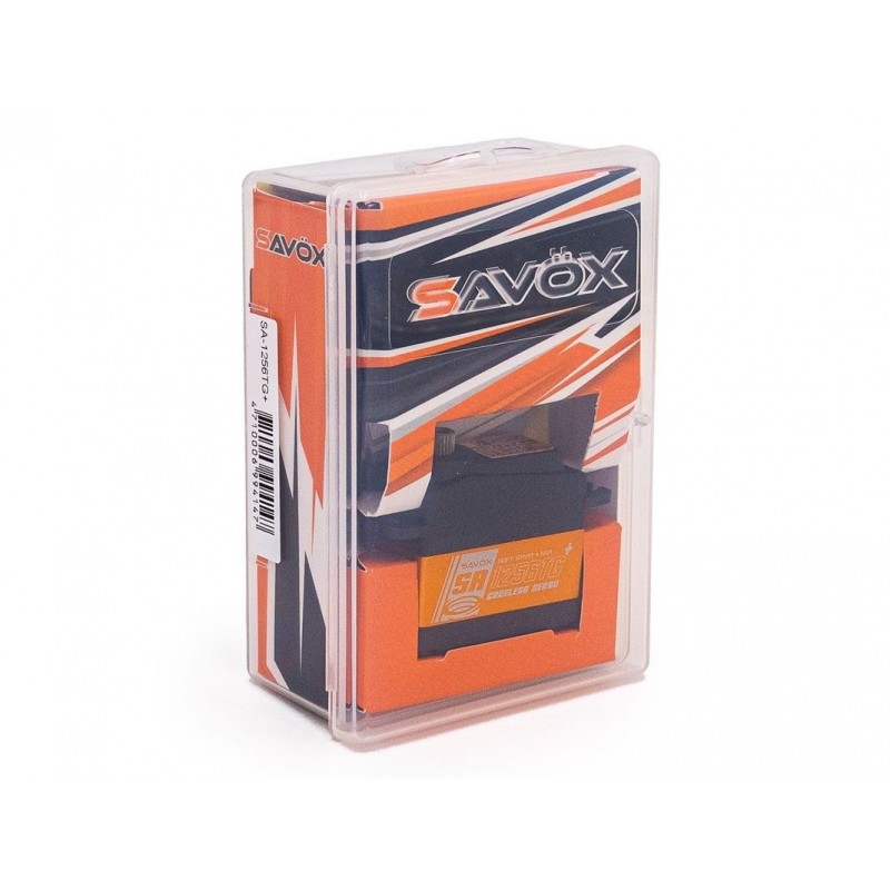 Servos - Savox SA-1256TG+ titanio servo digital estándar (52g, 20kg.cm, 0.15s/60°) - FLASH RC
