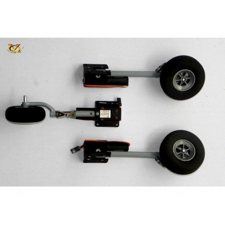 Retractores para aviones - E-Retract Tricycle para T-34 / PC-7 /Bonanza - FLASH RC