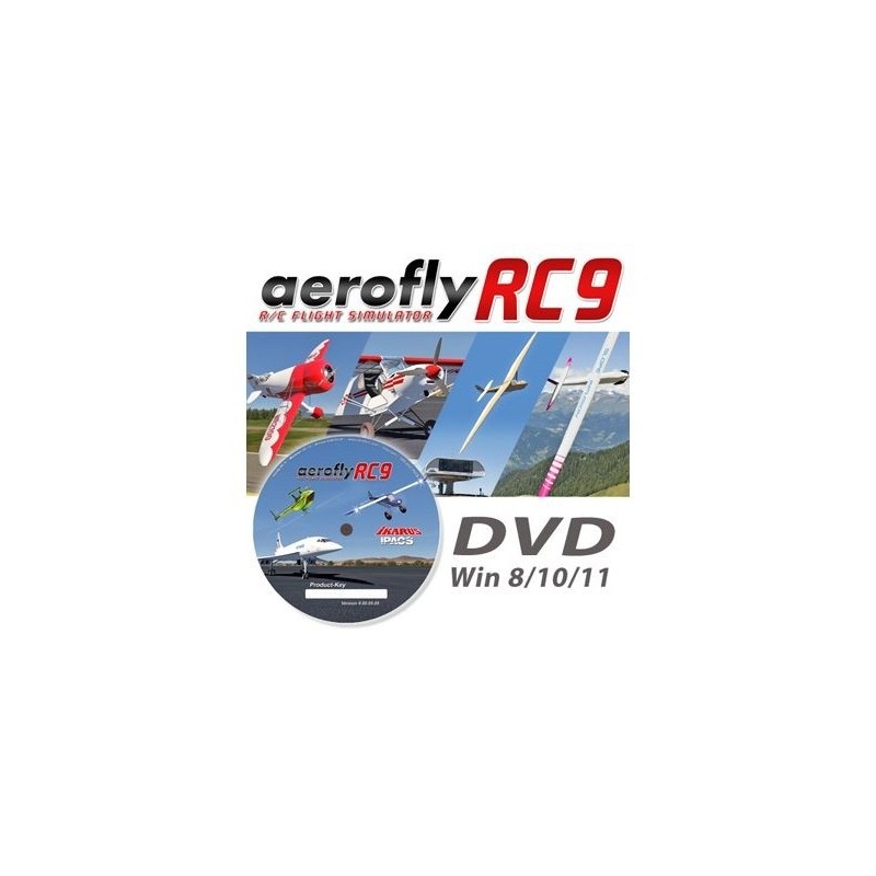 Simulateurs de vol - Simulateur Aerofly RC9 (Logiciel seul) - FLASH RC