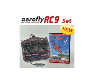 Flight Simulators - Aerofly RC9 Simulator + Game commander Mode 2 - FLASH RC