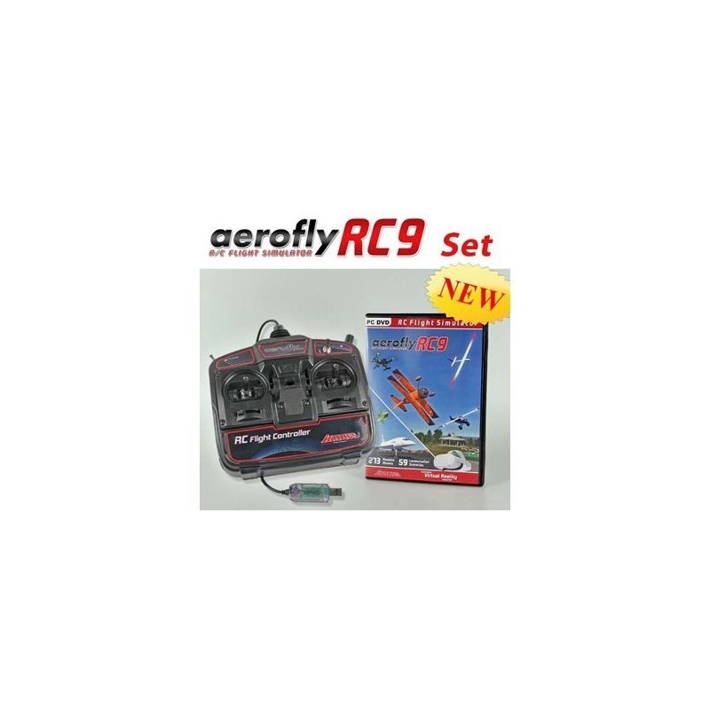 Simulateurs de vol - Simulateur Aerofly RC9 + Game commander Mode 2 - FLASH RC