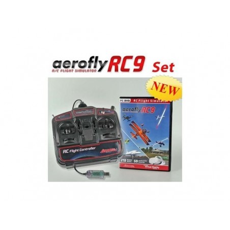 Simulateurs de vol - Simulateur Aerofly RC9 + Game commander Mode 2 - FLASH RC