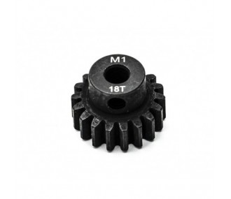 Piezas de repuesto para coches RC - Piñón 18 dientes 1/8 eje 5mm Mod1 Konect - FLASH RC