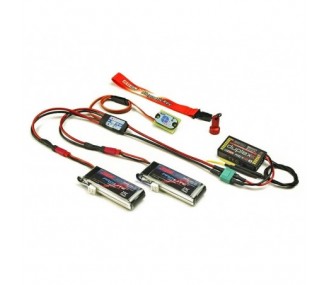 Doppelte Stromversorgung - Doppelte Stromversorgung DSM 10A 3,5V-16V Jeti - FLASH RC 2