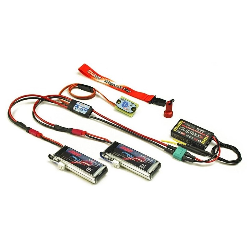 Double alimentations - Double alimentation DSM 10A 3,5V-16V Jeti - FLASH RC