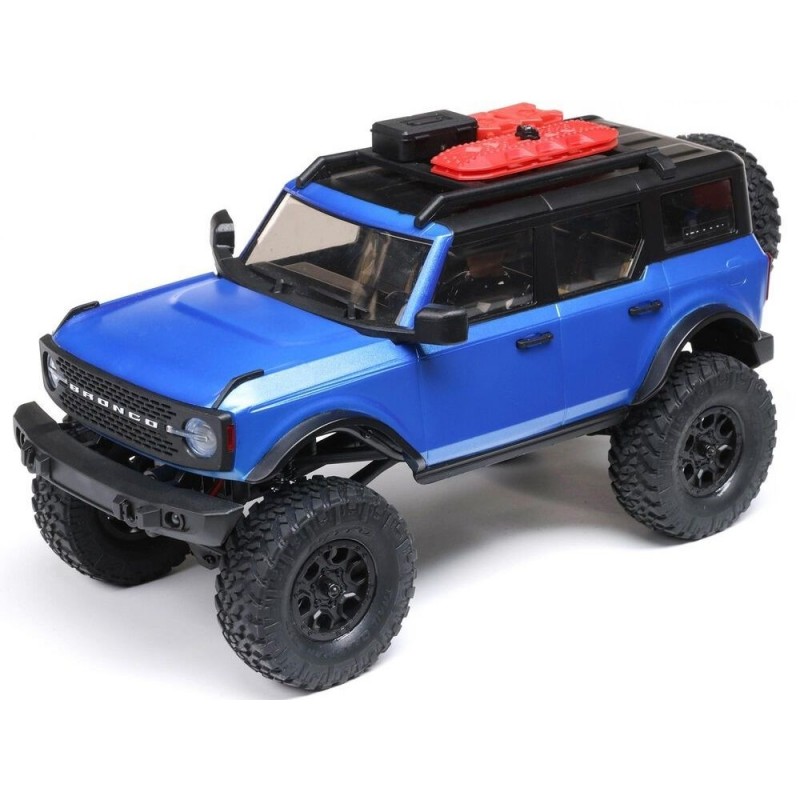 RC Crawlers - AXIAL SCX24 2021 Ford Bronco 4WD Truck RTR 1/24 Azul - FLASH RC