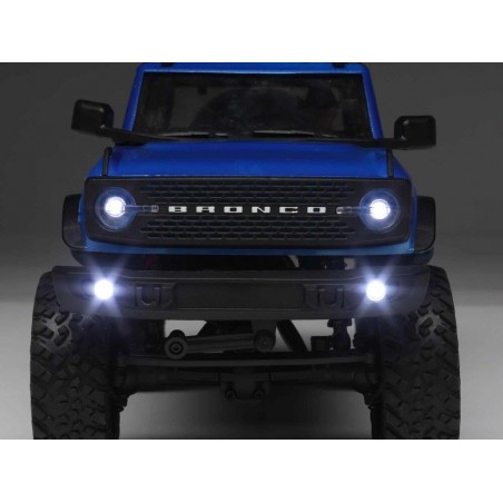 RC Crawlers - AXIAL SCX24 2021 Ford Bronco 4WD Truck RTR 1/24 Blue - FLASH RC