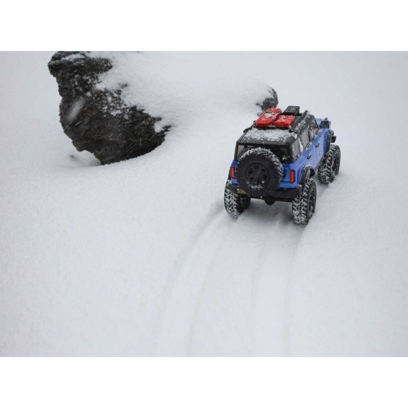 AXIAL SCX24  2021 Ford Bronco 4WD Truck RTR 1/24 Bleu - FLASH RC