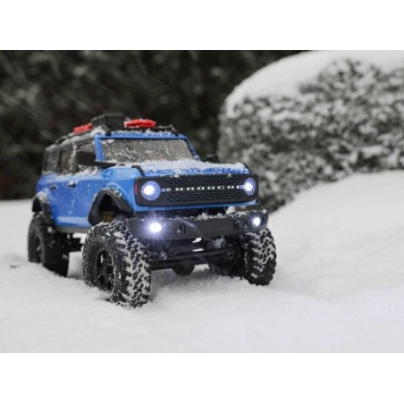 AXIAL SCX24  2021 Ford Bronco 4WD Truck RTR 1/24 Bleu - FLASH RC