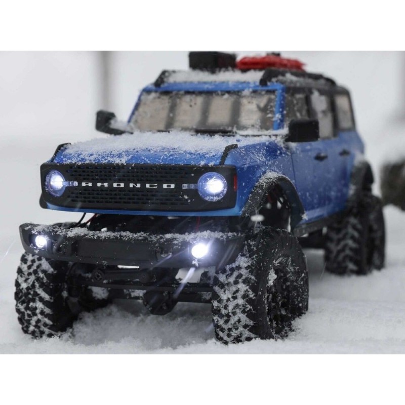 RC Crawlers - AXIAL SCX24 2021 Ford Bronco 4WD Truck RTR 1/24 Blue - FLASH RC