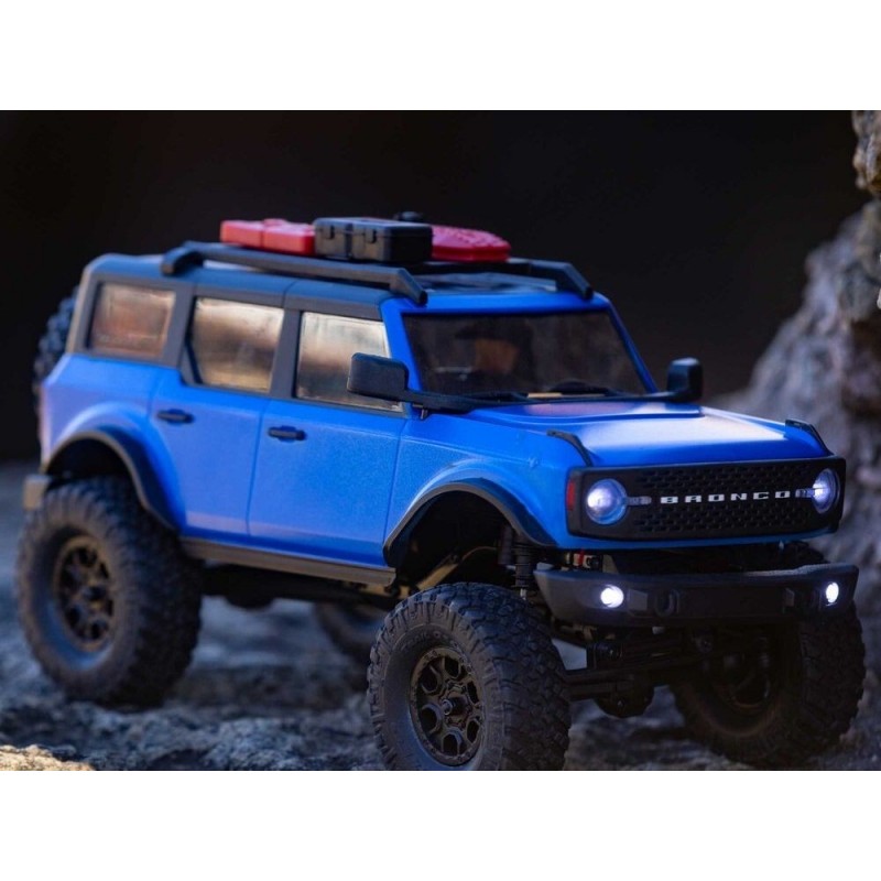 RC Crawlers - AXIAL SCX24 2021 Ford Bronco 4WD Truck RTR 1/24 Blu - FLASH RC