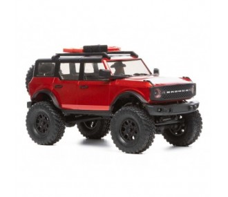 RC Crawlers - AXIAL SCX24 2021 Ford Bronco 4WD Truck RTR 1/24 Red - FLASH RC