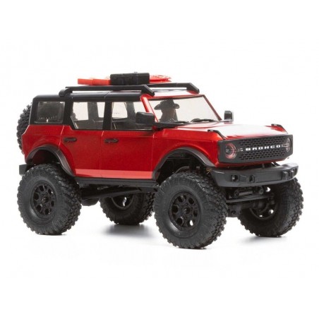 RC Crawlers - AXIAL SCX24 2021 Ford Bronco 4WD Truck RTR 1/24 Rojo - FLASH RC