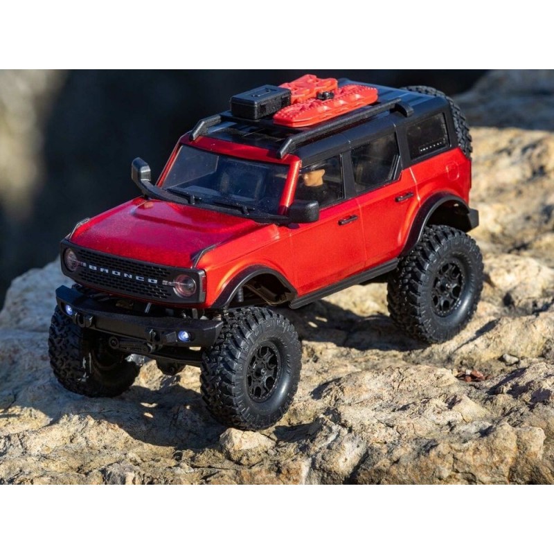 AXIAL SCX24  2021 Ford Bronco 4WD Truck RTR 1/24 Rouge - FLASH RC